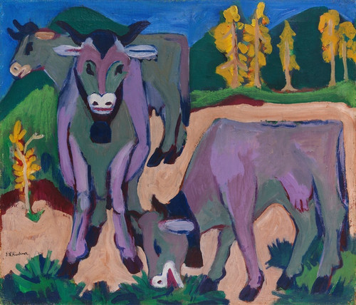 Digital Print - Khe im Herbst by Ernst Ludwig Kirchner