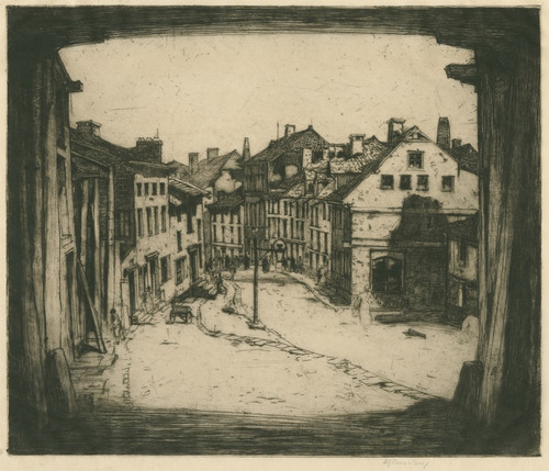 Digital Print - Old La Roche by David Young Cameron