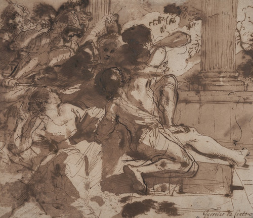 Digital Print - Samson Captured by the Philistines by Guercino
