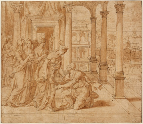 Digital Print - The Return of Ulysses by Luca Penni