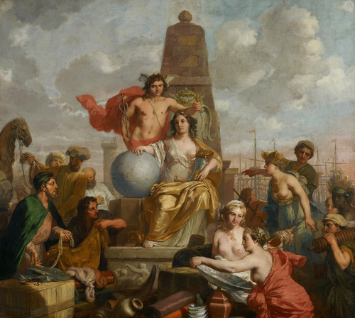 Digital Print - The City Virgin of Amsterdam by Gerard de Lairesse