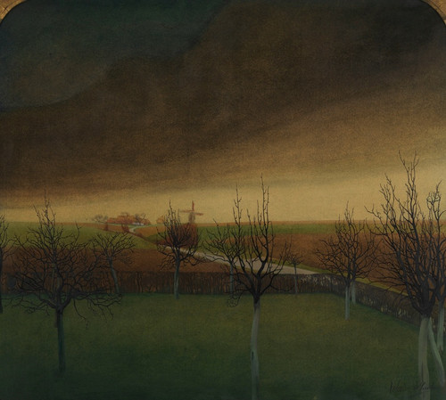 Digital Print - Before Spring by Valerius De Saedeleer
