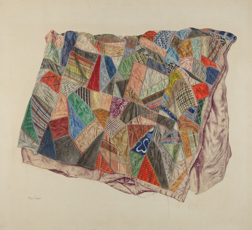 Digital Print - Patchwork Quilt by Max Unger