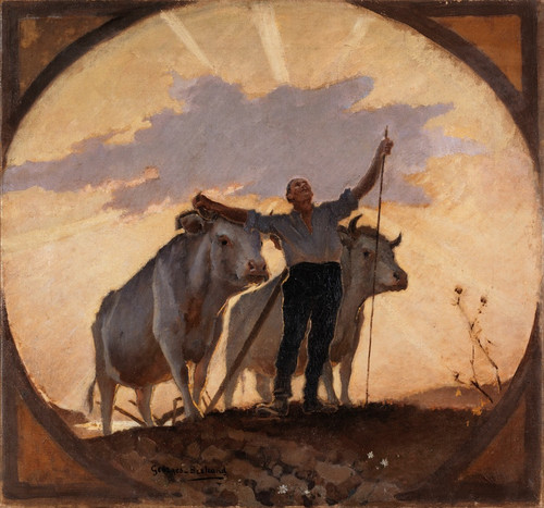 Digital Print - Hymne de la Terre au Soleil by Georges Bertrand Digital Print - Hymne de la Terre au Soleil by Georges Bertrand