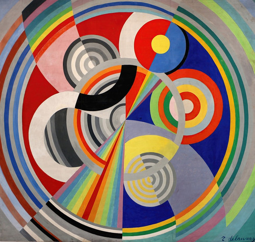 Digital Print - Rythme n1 by Robert Delaunay