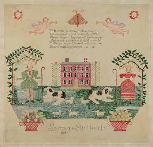 Digital Print - Sampler by Eva Wilson