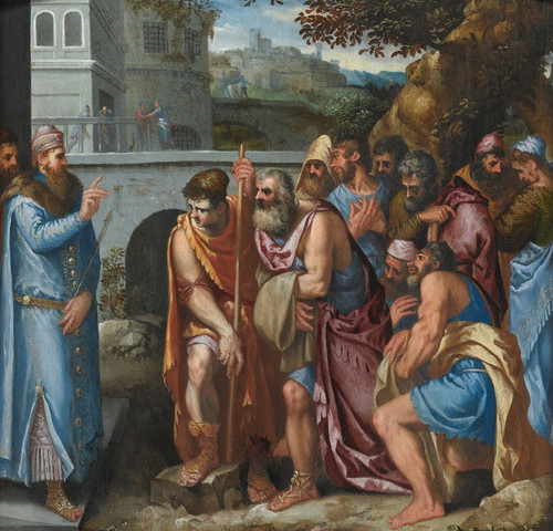 Digital Print - Joseph And His Brothers by Giuseppe Porta