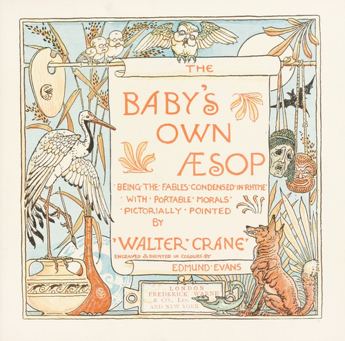Digital Print - Baby's own Aesop by Walter Crane