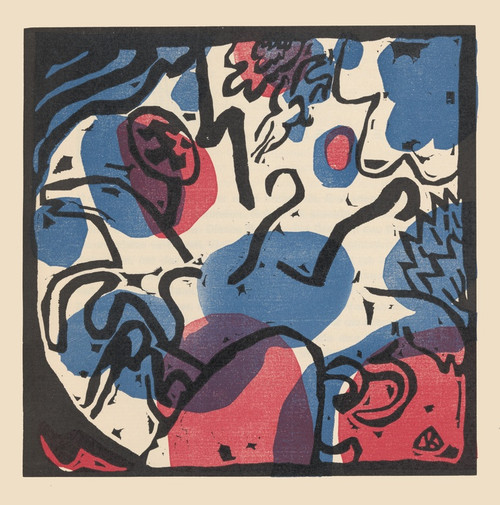 Digital Print - Klnge Pl.15 by Wassily Kandinsky