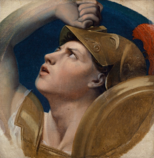 Digital Print - Mars by Jean Auguste Dominique Ingres