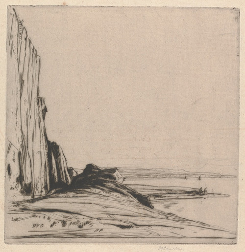 Digital Print - Appin Rocks by David Young Cameron