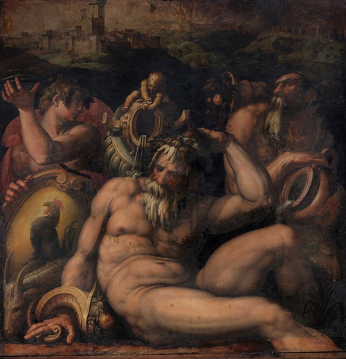 Digital Print - Allegory of Chianti by Giorgio Vasari