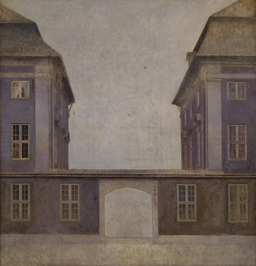 Digital Print - The Buildings of the Asiatic Company, seen from St. Ann Street by Vilhelm Hammershi