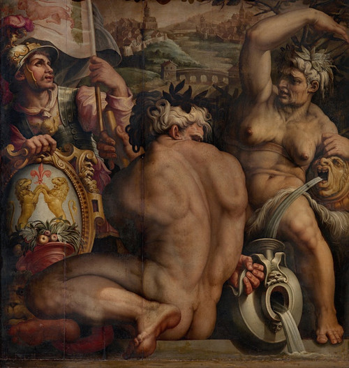 Digital Print - Allegory of Casentino by Giorgio Vasari