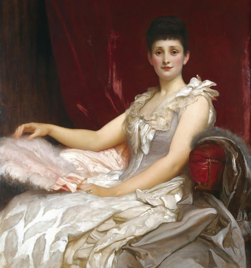 Digital Print - Portrait Of Amy Augusta, Lady Coleridge by Frederic Leighton