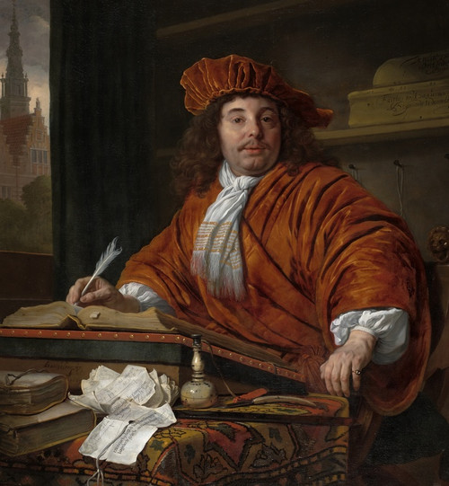Digital Print - Daniel Bernard (1626-1714) by Bartholomeus van der Helst Digital Print - Daniel Bernard (1626-1714) by Bartholomeus van der Helst