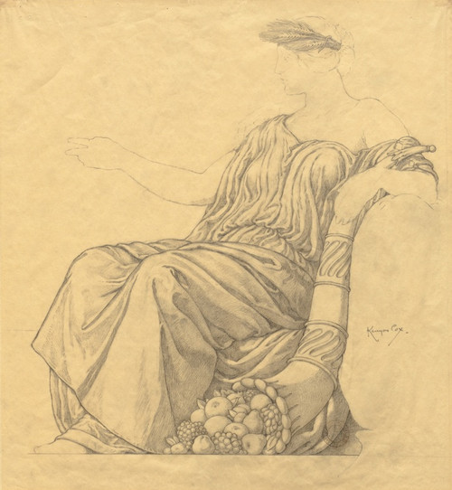 Digital Print - Sketch 5 by Kenyon Cox