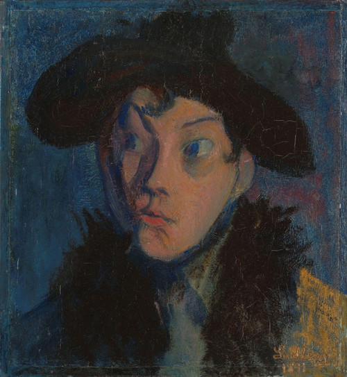 Digital Print - Portrait of Eugenie by Harald Sohlberg
