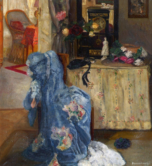 Digital Print - Interieur by Otto Bruenauer