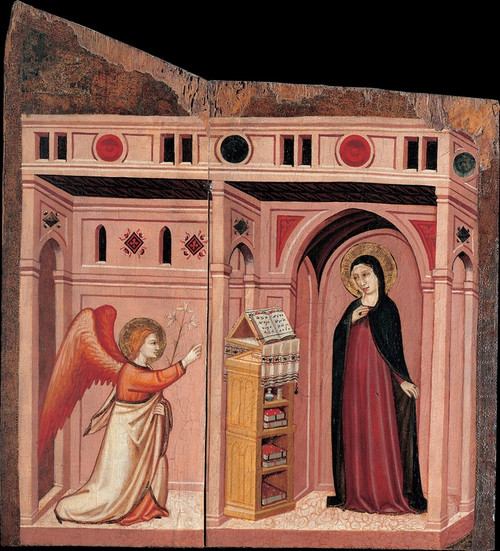 Digital Print - Annunciation by Maestro di Campli