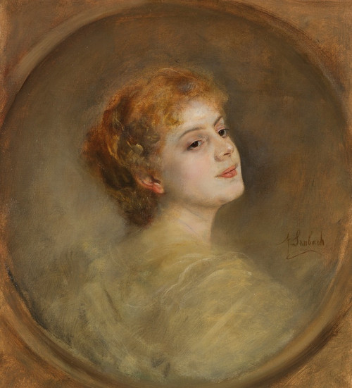 Digital Print - Lily von Poschinger by Franz von Lenbach
