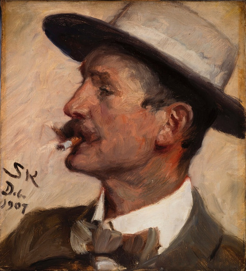 Digital Print - Hans Gyde Petersen by Peder Severin Kryer