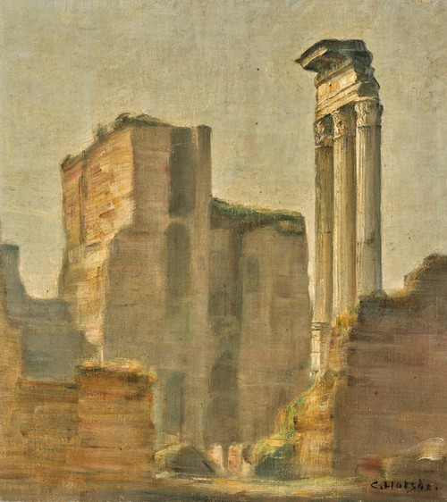 Digital Print - View of the Roman Forum by Carl Holse