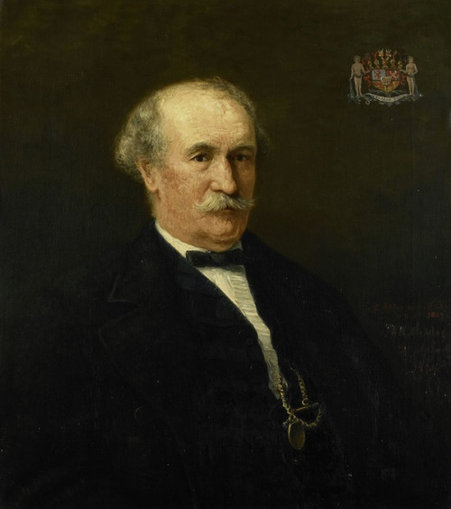 Digital Print - Menno David Graaf van Limburg Stirum (1807-91). Adjudant des konings, luitenant-generaal by Hendrik Willem Mesdag