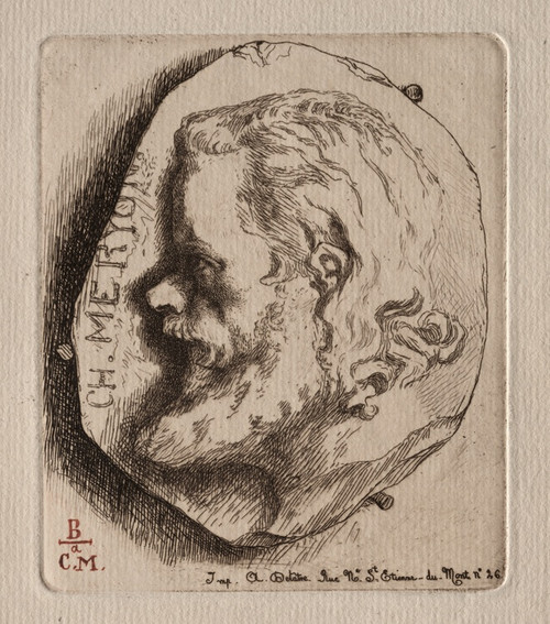 Digital Print - Charles Meryon by Flix Bracquemond