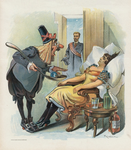 Digital Print - A change of doctors the only thing that will save her by Udo Keppler