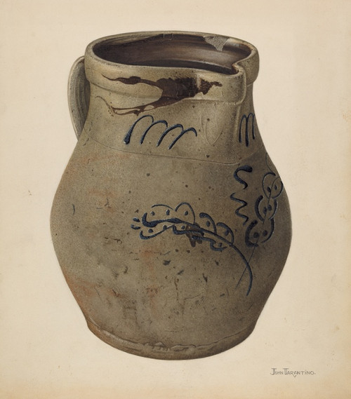 Digital Print - Pitcher by John Tarantino