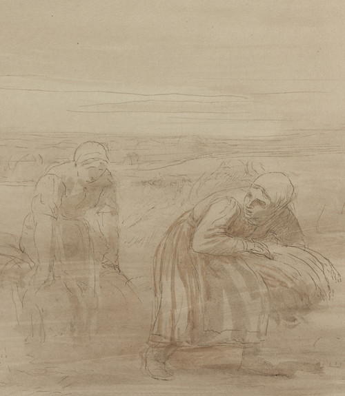 Digital Print - Les Glaneuses by Alphonse Legros