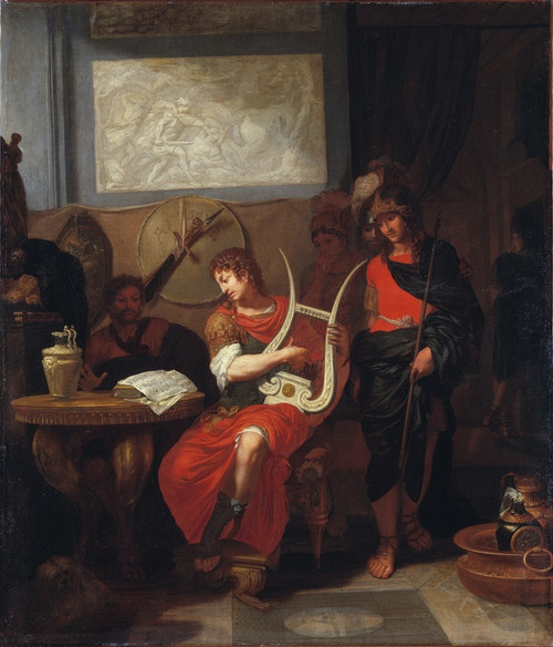 Digital Print - Achilles Playing the Lyre before Patrocles by Gerard de Lairesse