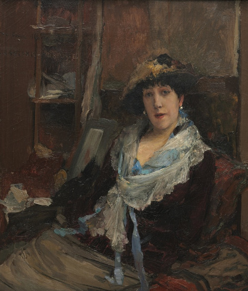 Digital Print - Marie Samary of the Odon Theater by Jules Bastien-Lepage