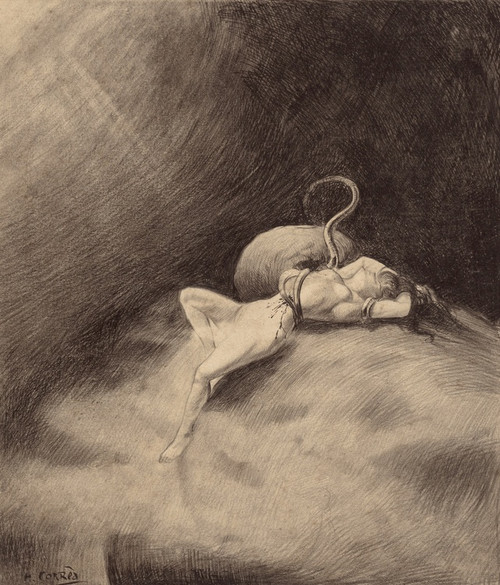 Digital Print - Martian Gets the Girl by Henrique Alvim Corra