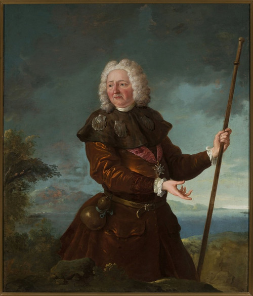 Digital Print - Portrait of a pilgrim by Jean-Baptiste Oudry Digital Print - Portrait of a pilgrim by Jean-Baptiste Oudry