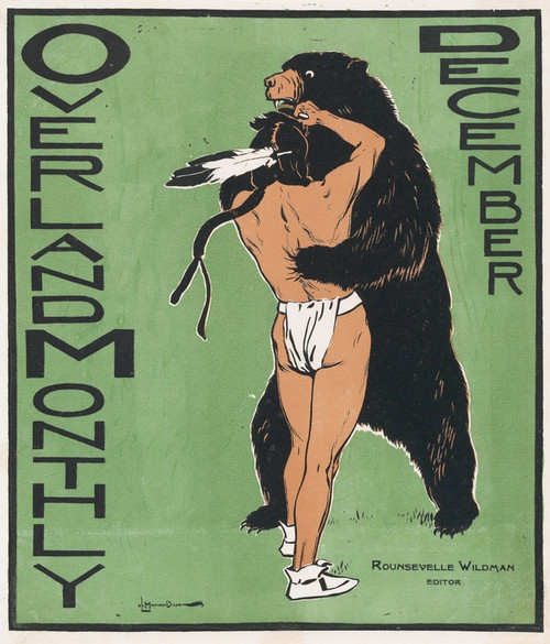 Digital Print - Overland Monthly , December by Maynard Dixon