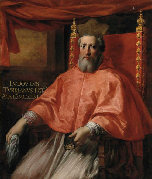 Digital Print - Portrait Of Cardinal Ludovico Turriano, Patriarch Of Aquilea by Roman School
