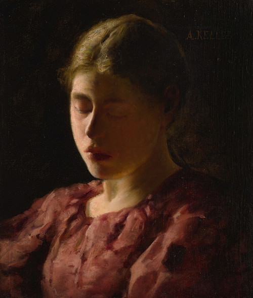 Digital Print - Melancholy by Albert von Keller