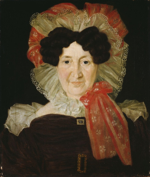 Digital Print - Portrait of Mrs. Ingeborg Minichen by Matthias Stoltenberg