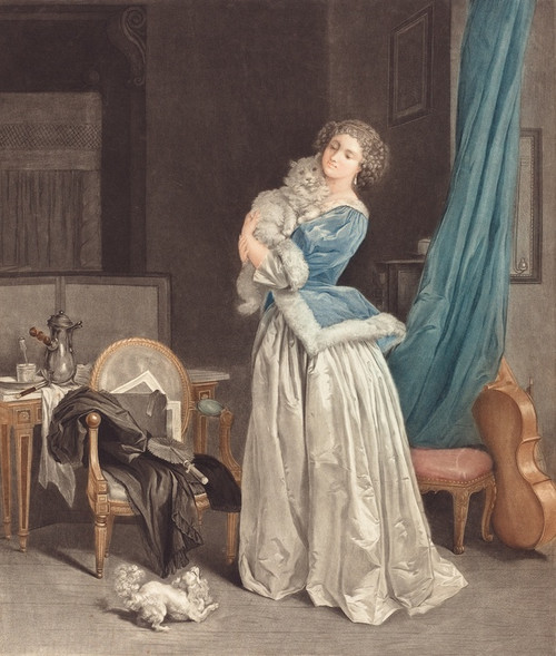 Digital Print - Le Triomphe De Minette by Geraud Vidal