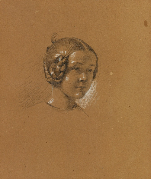 Digital Print - Studie zu 'Kaiser Franz I. erteilt eine allgemeine Audienz' by Johann Peter Krafft