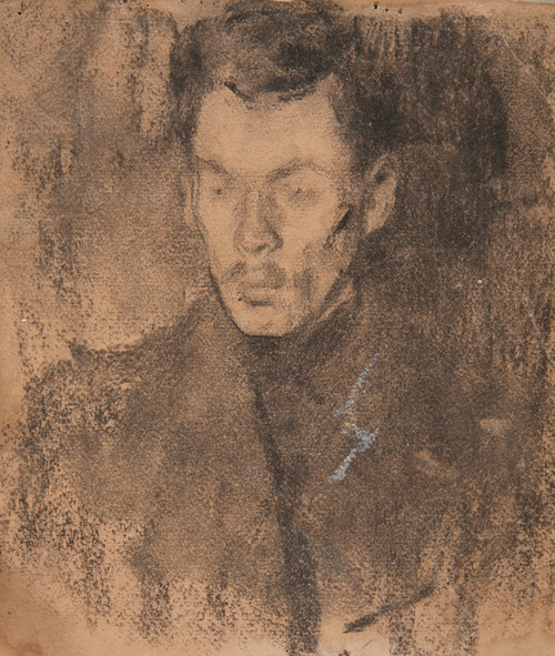 Digital Print - Portrait study of the architect Franciszek Mczyski by Olga Boznanska
