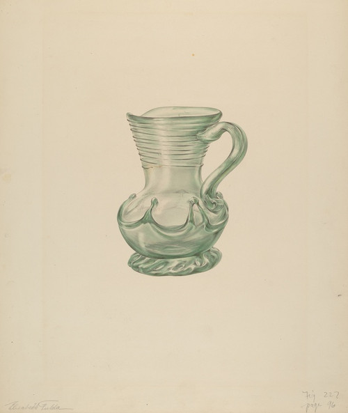 Digital Print - Pitcher by Elisabeth Fulda