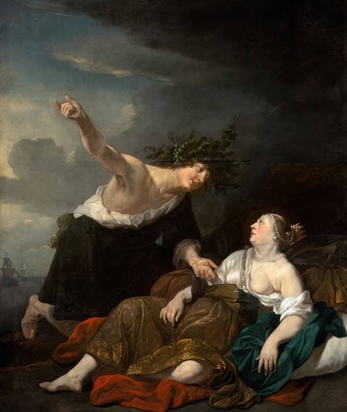Digital Print - Bacchus Andariadne by Jacob Van Loo