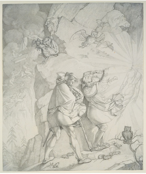Digital Print - The walk to the Brocken by Peter von Cornelius