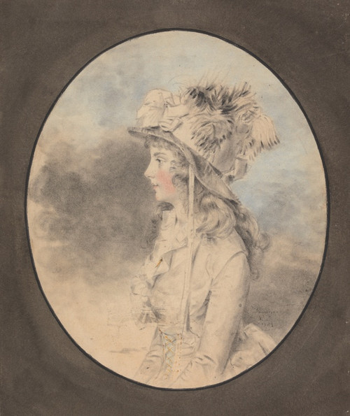 Digital Print - Miss Nott by John Downman