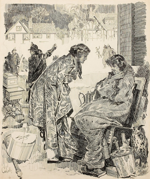 Digital Print - A Philosopher by Orson Byron Lowell