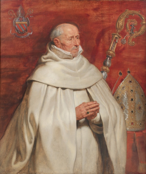 Digital Print - Matthaeus Yrsselius (1541-1629), Abbot of Sint-Michiel's Abbey in Antwerp by Peter Paul Rubens