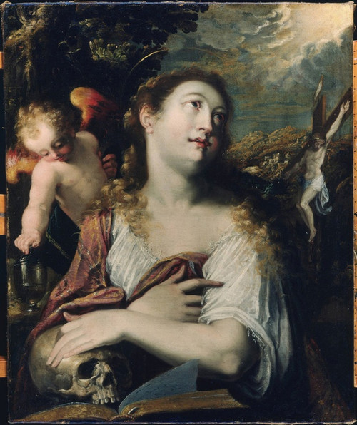 Digital Print - Penitent Magdalen by Joseph Heintz The Elder